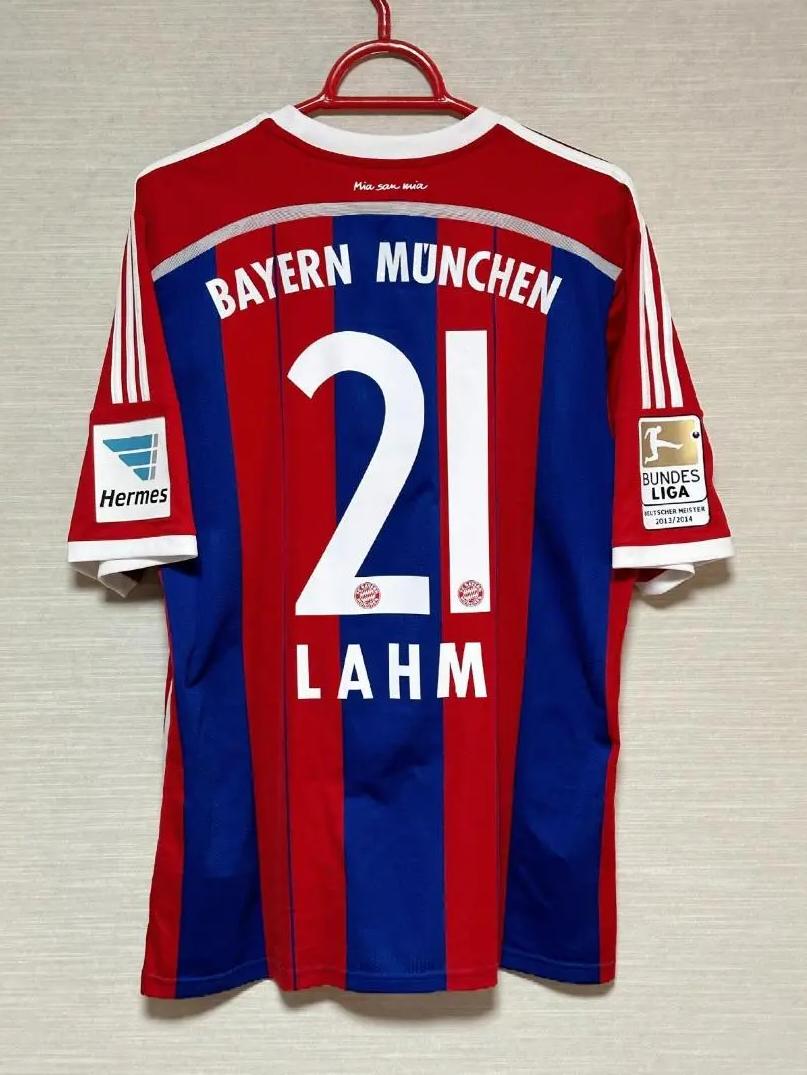 新品 14-15 バイエルン ホーム サッカー ジャージ 背番号 21 ラーム 新品 14-15 バイエルン ホーム #21 ラーム サッカー ジャージ