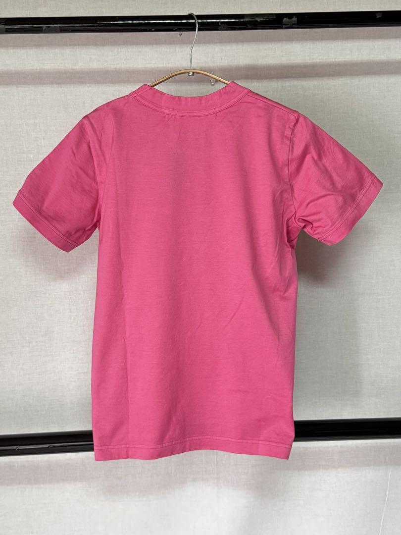 [TA.1] コムデギャルソン 無地　ピンク　Tシャツ　綿