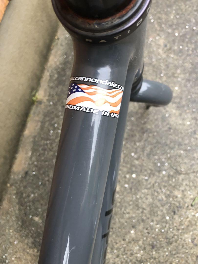cannondale badboy ultra サイズS フレーム　バッドボーイ