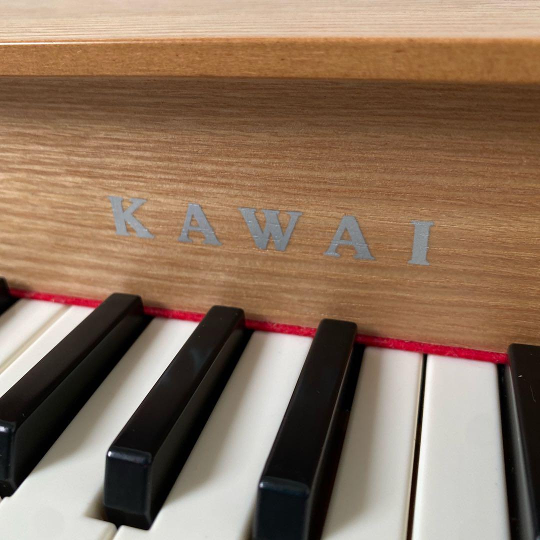 【美品】カワイ KAWAI ミニピアノ P-32 ナチュラル