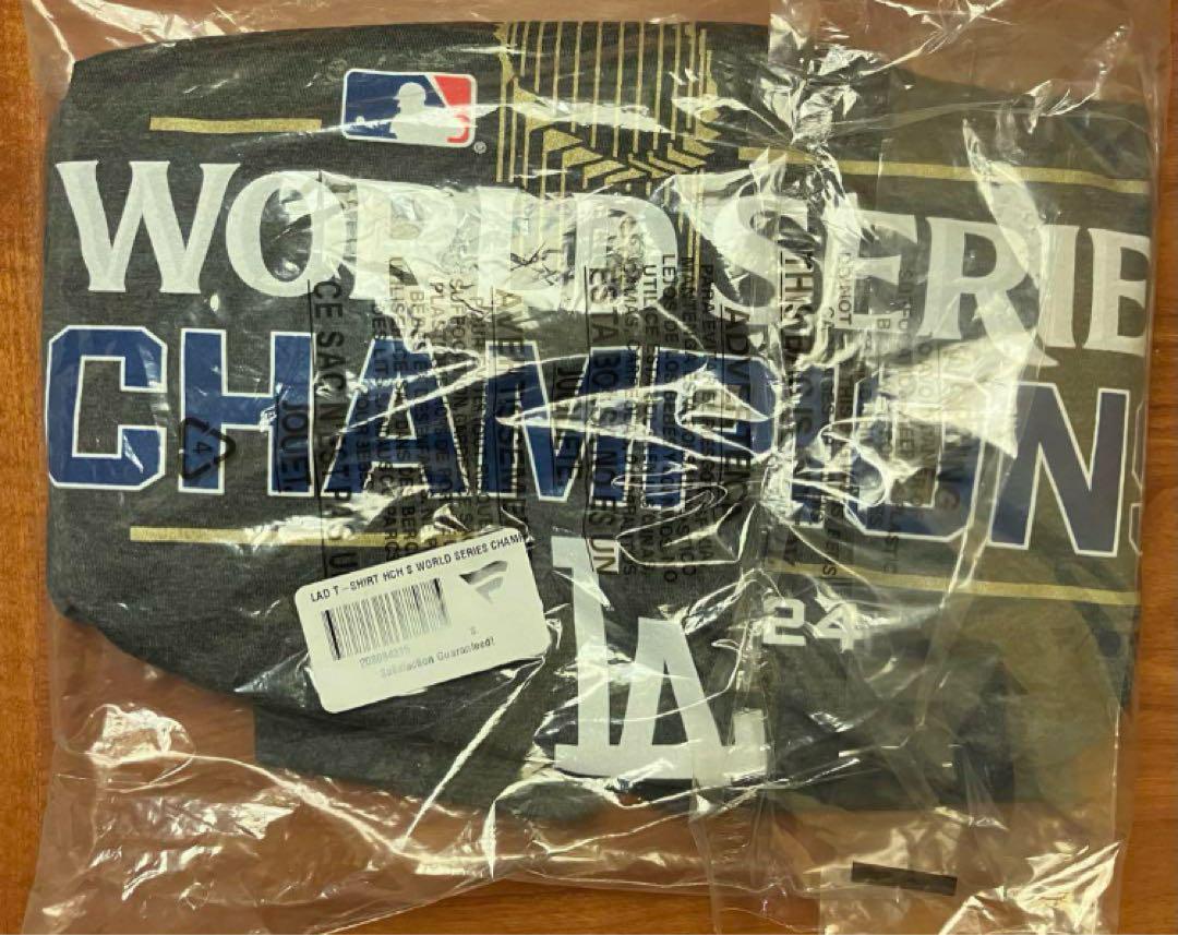 【日本未発売】 MLB 2024 ワールドシリーズ優勝 Ｔシャツ S