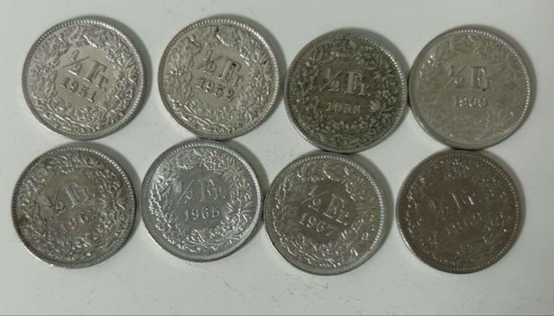 スイスフラン コイン23枚SET コレクション 外国コイン　硬貨