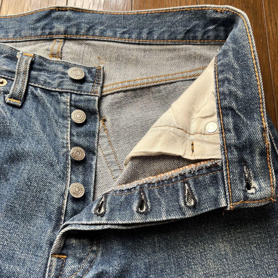 高質 ノーリペア】Levi's 501 66前期 70s W30 極上ヴィンテージ パンツ