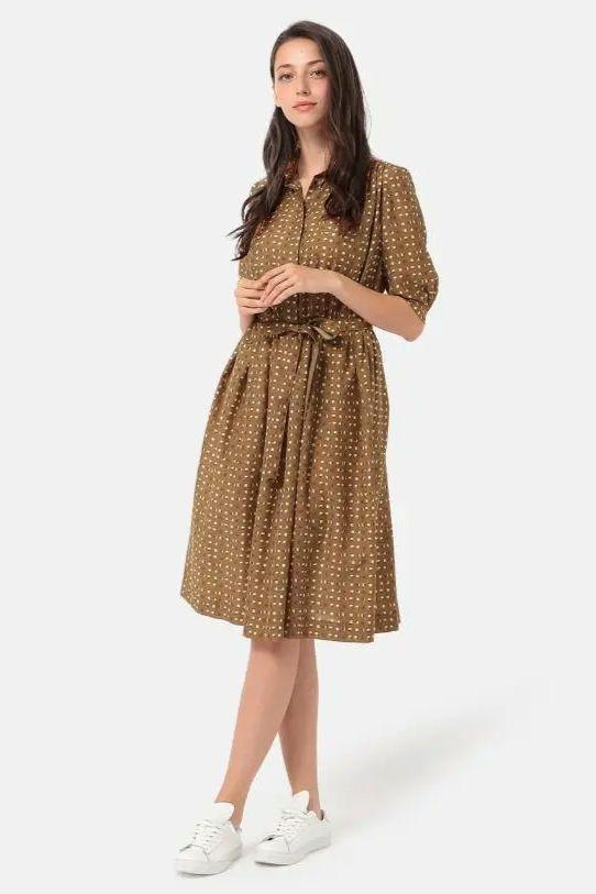 アクアスキュータム【ウォッシャブル】ワンピース ¥58,300 サイズ8