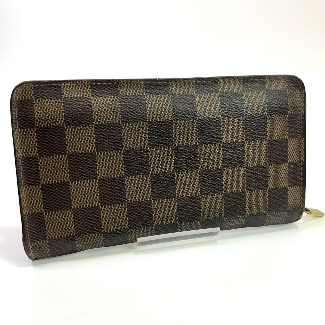 【良品】ルイヴィトン　ポルトモネジップ　ダミエ　N61728