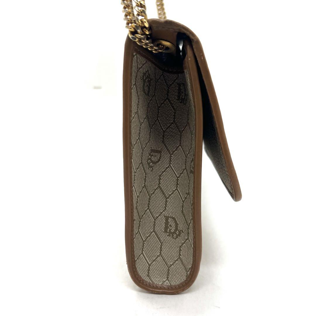 【極美品】Dior ショルダーバッグ ハニカム PVC レザー