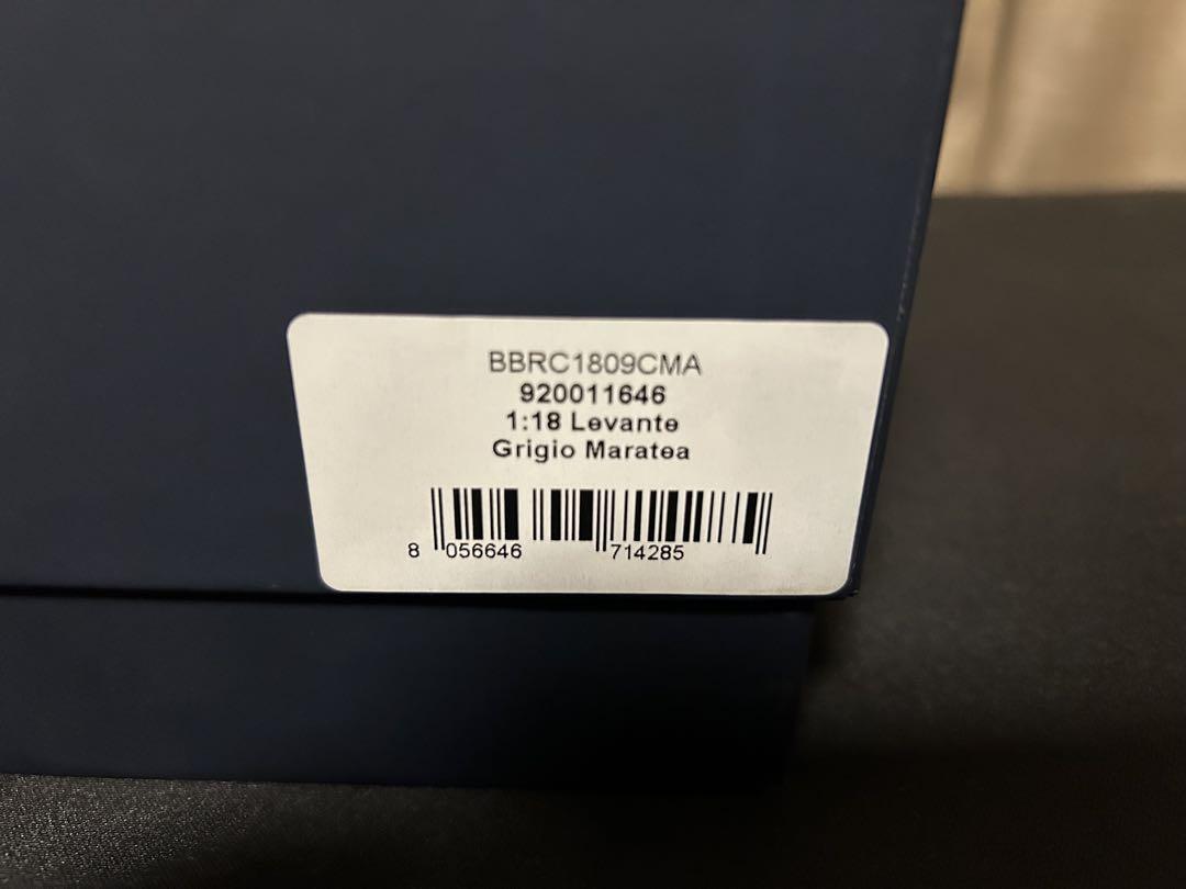 【美品】Maserati Levante マセラティ レヴァンテ 1/18