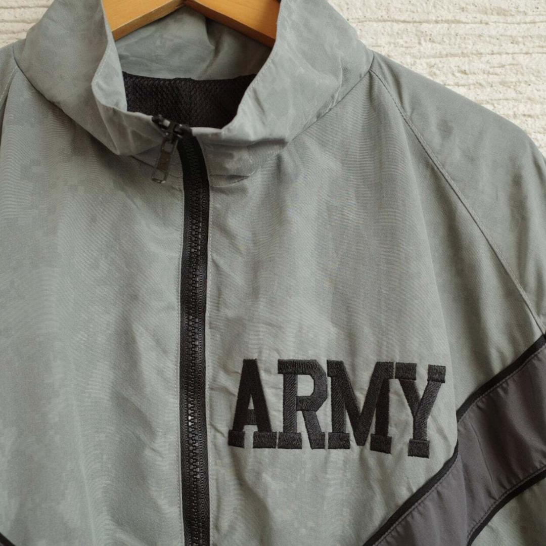 US古着 ARMY 米軍 トレーニングジャケットデジカモ M ナイロン