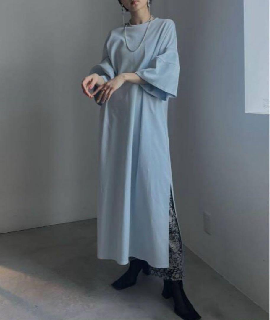 【美品】Ameri OTONA TOWER SLEEVE LONG TOP
