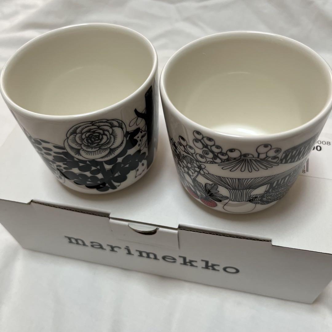 マリメッコ ラテマグ ヴェルイェクセトゥ 2個セット 新品