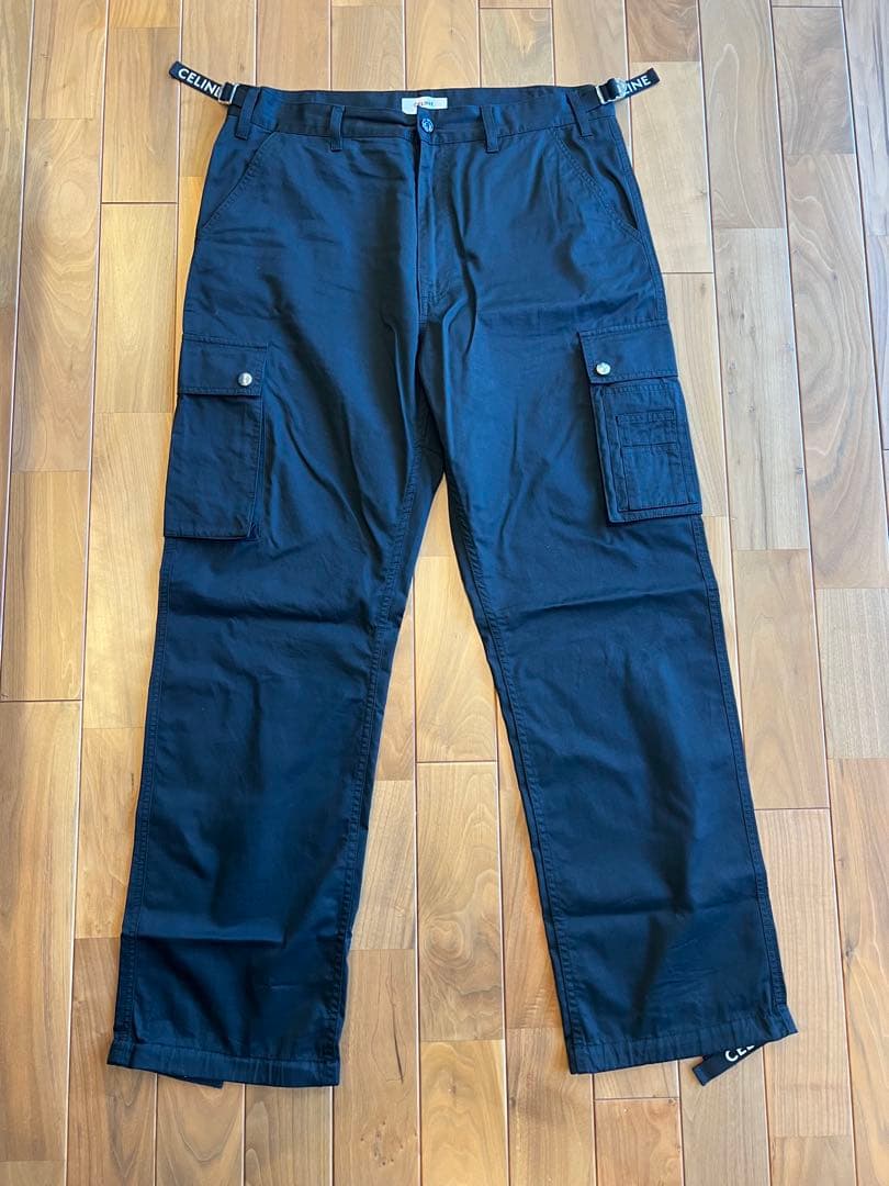 CELINE カーゴパンツ ブラック 52