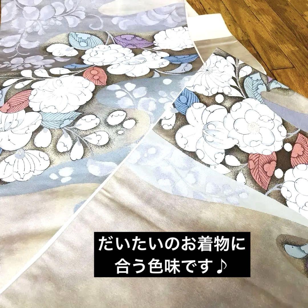 美品正絹袋帯‼️豪華辻ヶ花‼️織り出し貴賓溢れる袋帯秀品