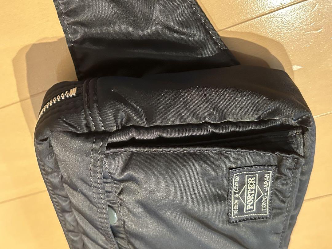 【美品】PORTER タンカー ボディバッグ ウエストバッグ ポーター 黒