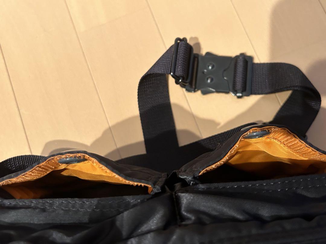 【美品】PORTER タンカー ボディバッグ ウエストバッグ ポーター 黒