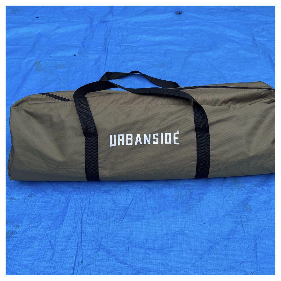 【60％OFF】 SIDE URABN 美品 レクタータープ テント camp タープ キャンプ テント・タープ