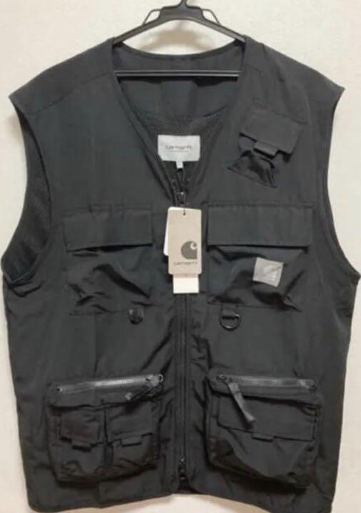 ブラック系,L最前線の 新品☆carhartt Carhartt ベスト Lサイズ