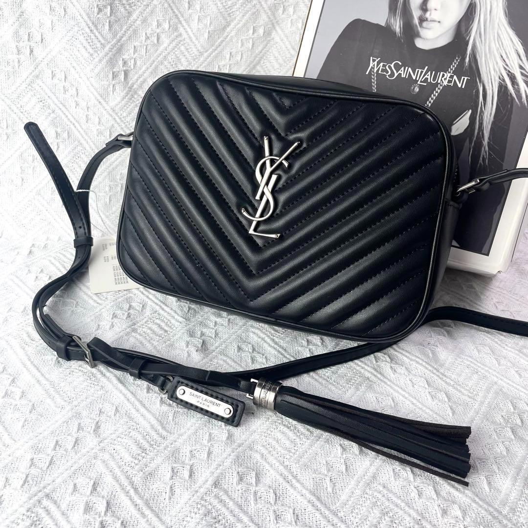 YSL イヴサンローラン ショルダーバッグ シルバー金具 即購入不可