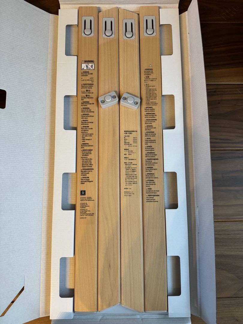 美品　ストッケ　クリック　グリーン　ハイチェア　クッション付き