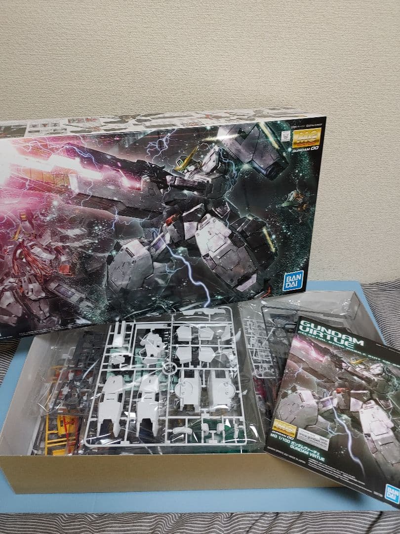 柔らかい 機動戦士ガンダム00 MG 1 100 ガンダムヴァーチェ おまけ付き