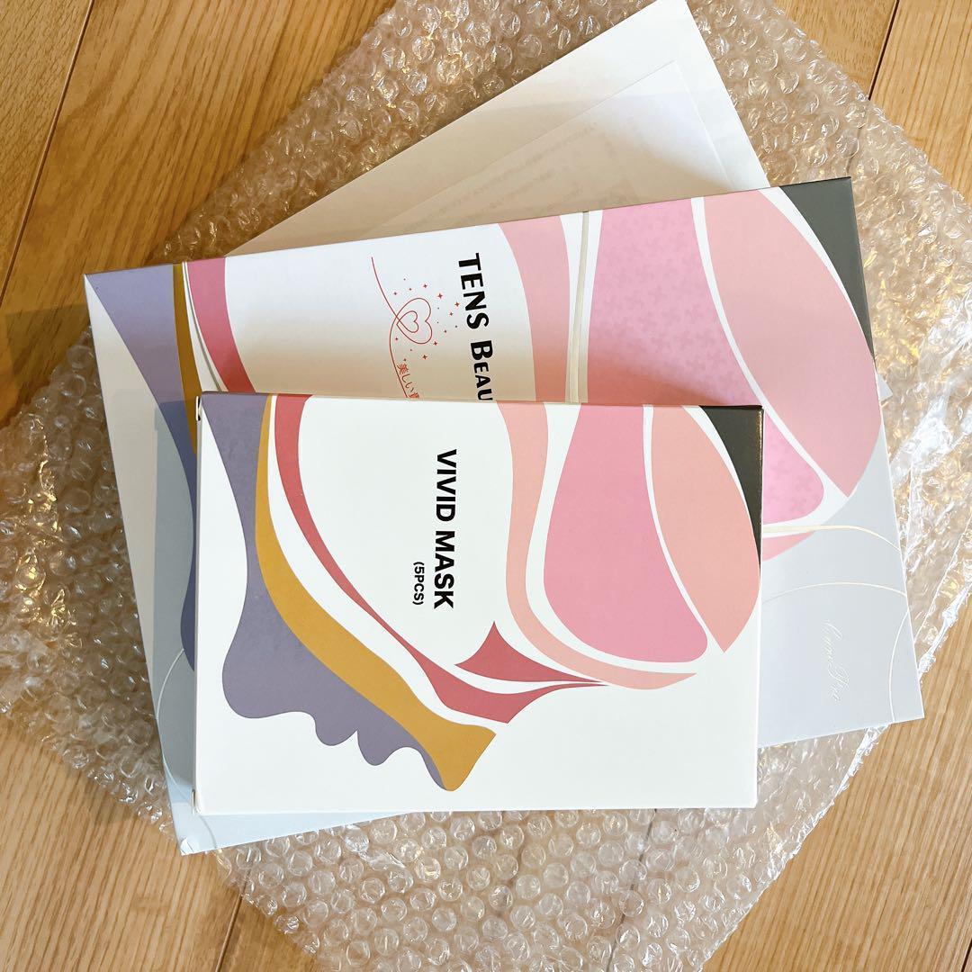 TENS Beauty Mask テンズビューティーマスク+パック5枚セット③