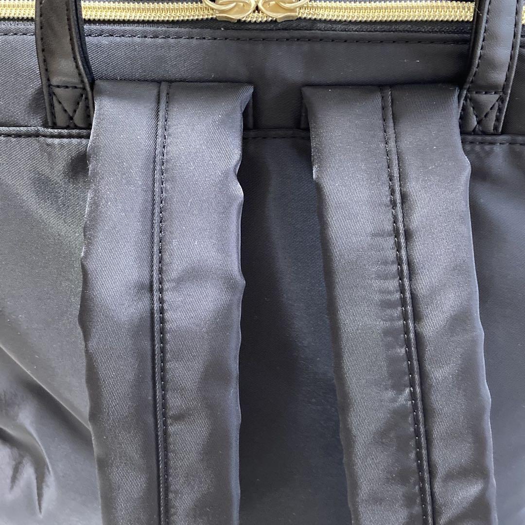 【極美品】ace.GENE エセンシア ナイロン ビジネス リュック ブラック