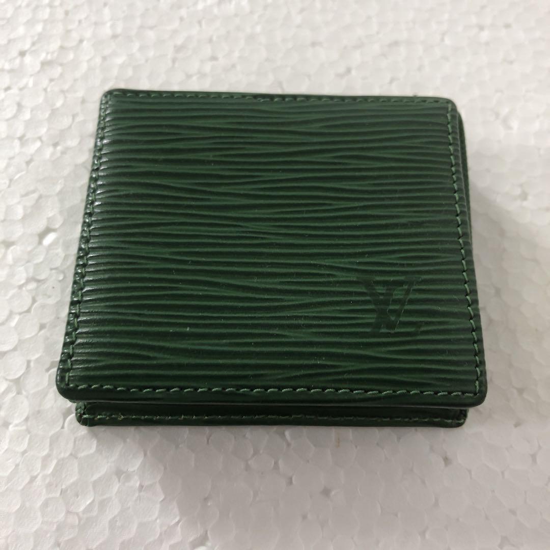 Louis Vuitton 二つ折り財布 グリーン(小銭入れ)