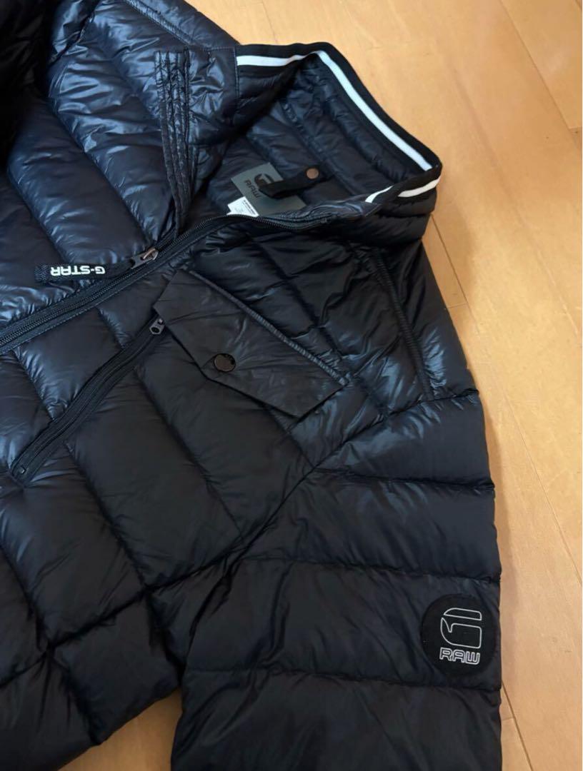 G-STAR RAW ジースターライダース ダウンジャケット黒 サイズＬ軽量