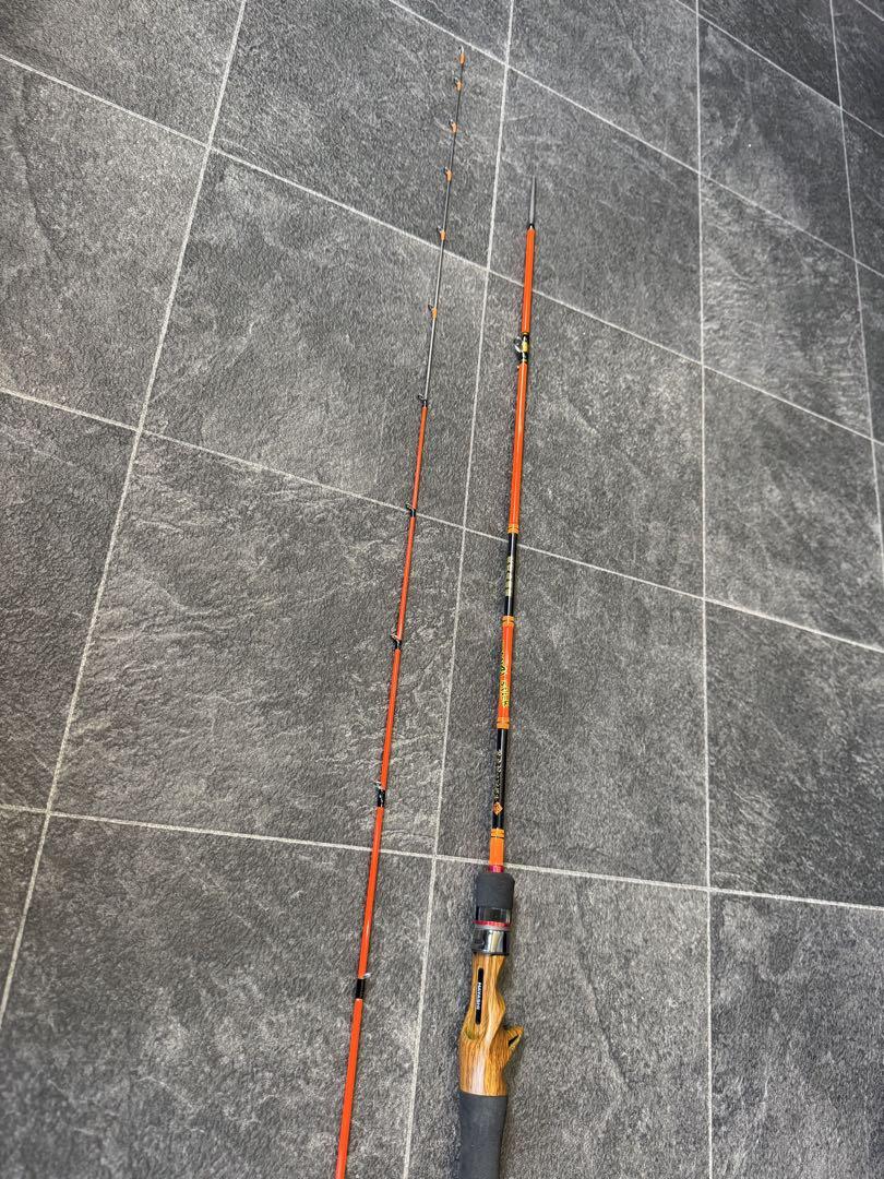IZANA stick 釣り竿 オレンジ