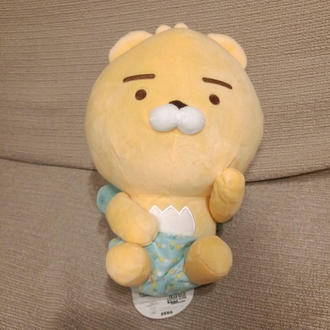 タグつき KAKAO FRIENDS ライアン ぬいぐるみ カカオフレンズ