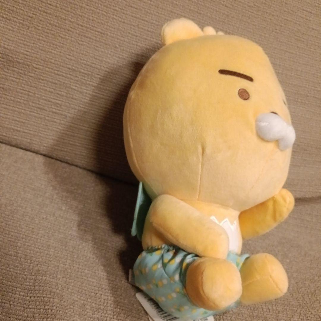 激レア韓国　カカオフレンズ パイナップルライアン　ぬいぐるみ　新品タグ付き 韓国限定 ライアン ぬいぐるみの通販 by なな｜ラクマ