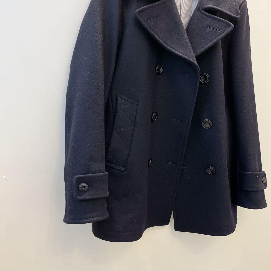 美品/b&yピーコートnavy
