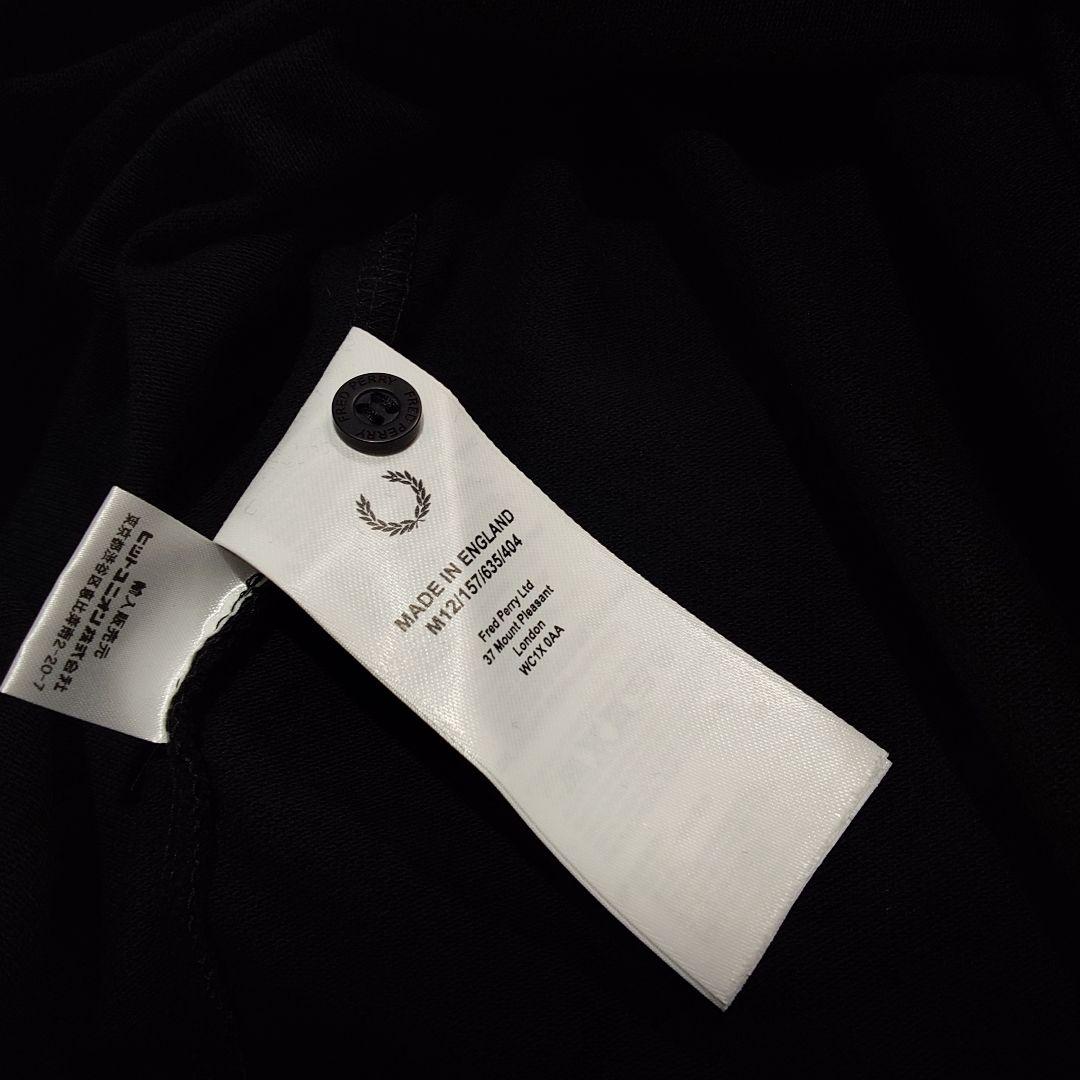 うみ様【イングランド製】FRED PERRY フレッドペリー ポロシャツ 黒 金