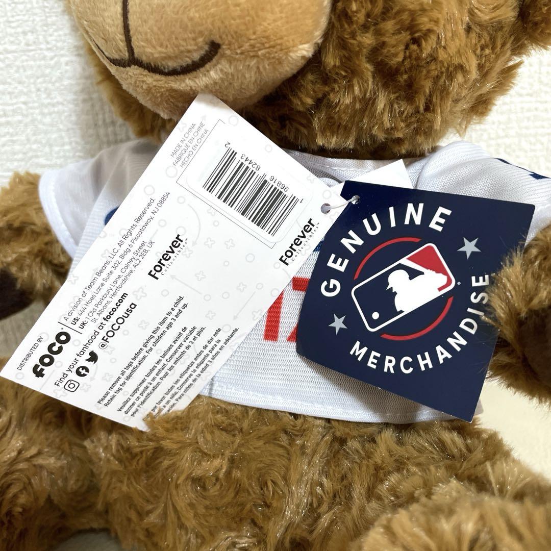 ドジャース新品大谷翔平オフィシャルグッズ特大ベアぬいぐるみ