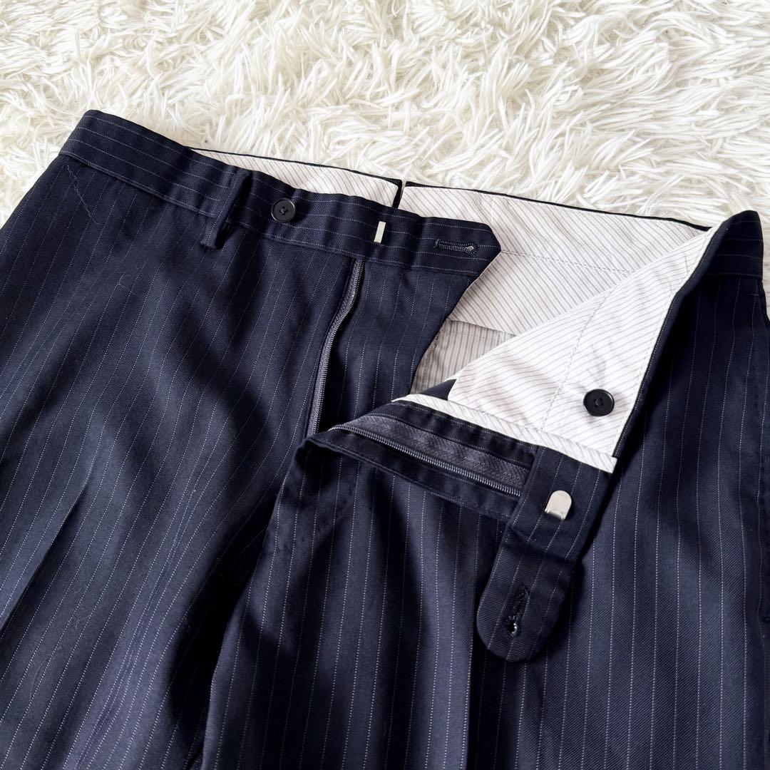 シップス　スーツセットアップ　ネイビー　46 ロロピアーナ　M