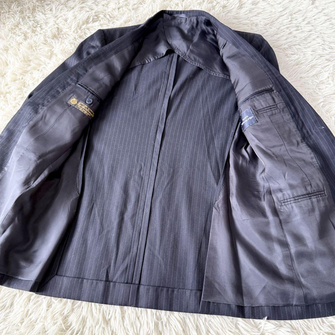シップス　スーツセットアップ　ネイビー　46 ロロピアーナ　M