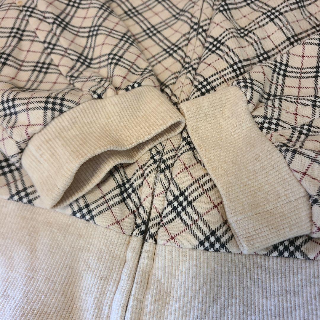 BURBERRY BLUE LABEL スウェット ブルゾン ベージュ
