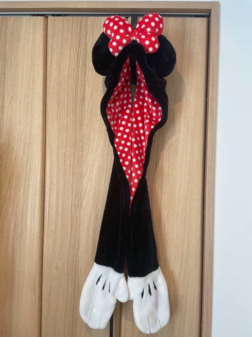 ディズニー ミニーファンキャップ マフラー 手袋 ディズニー ミニーファンキャップ マフラー 手袋