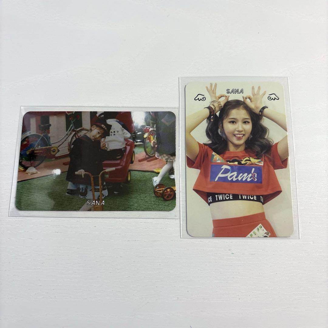 twice サナ sana トレカ the storybegins 2枚 - メルカリ