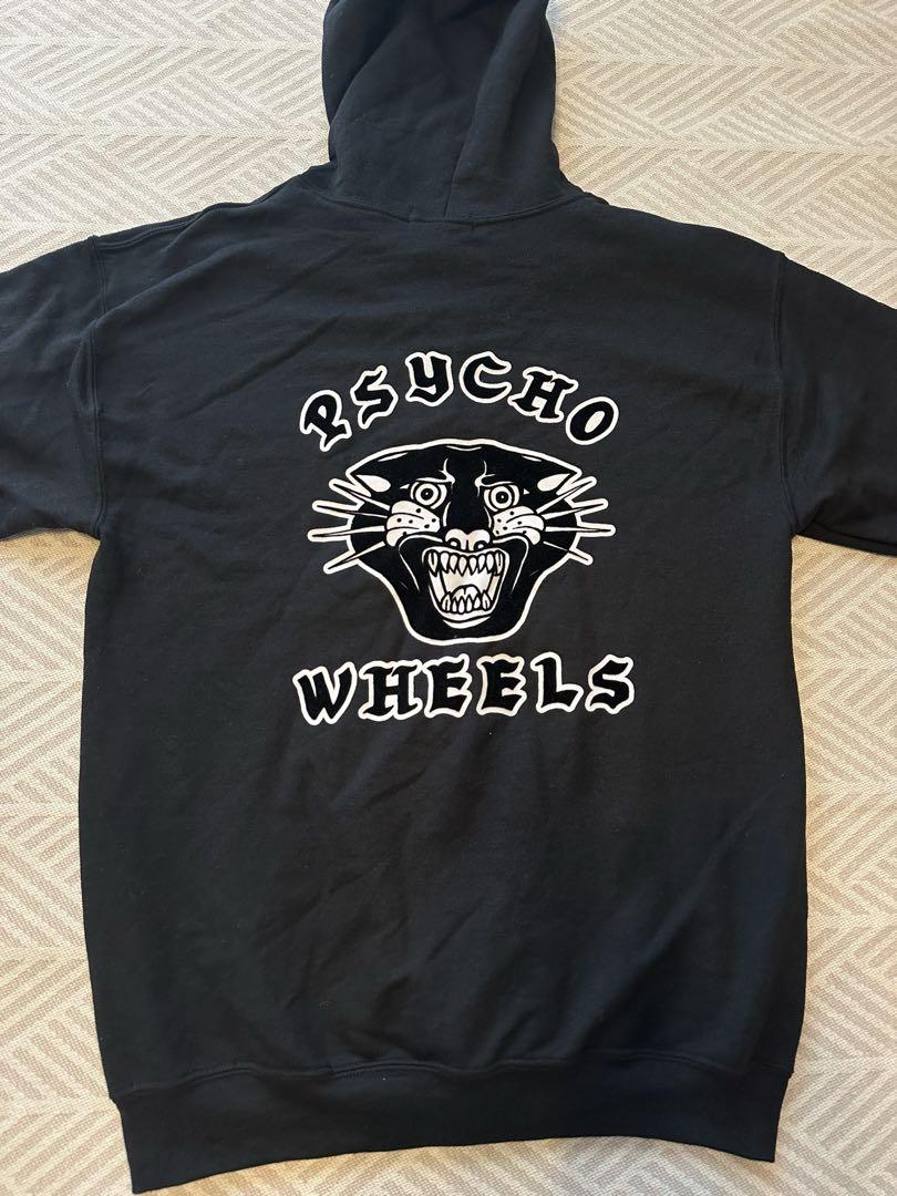 Psychowheels パーカー　黒　Mサイズ