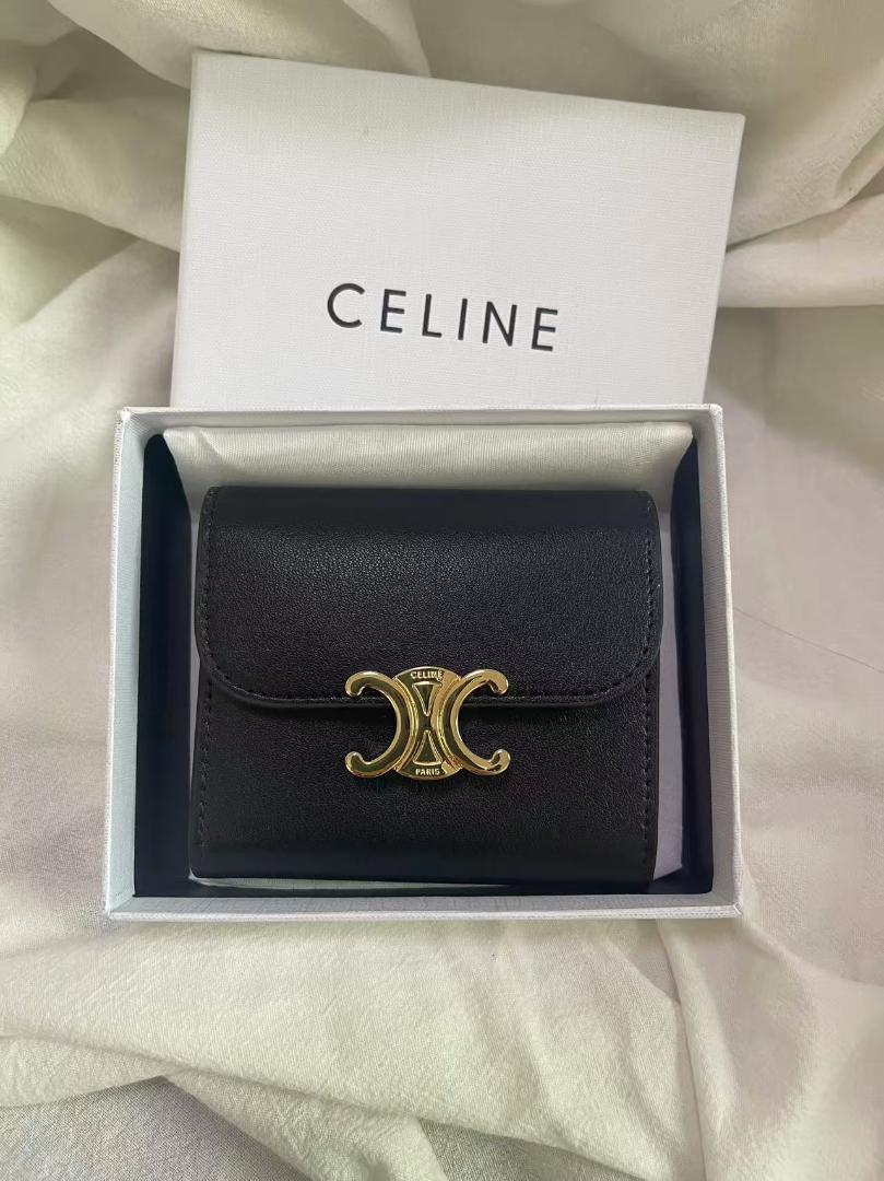 ✨新品 箱付き✨3つ折り財布 黑