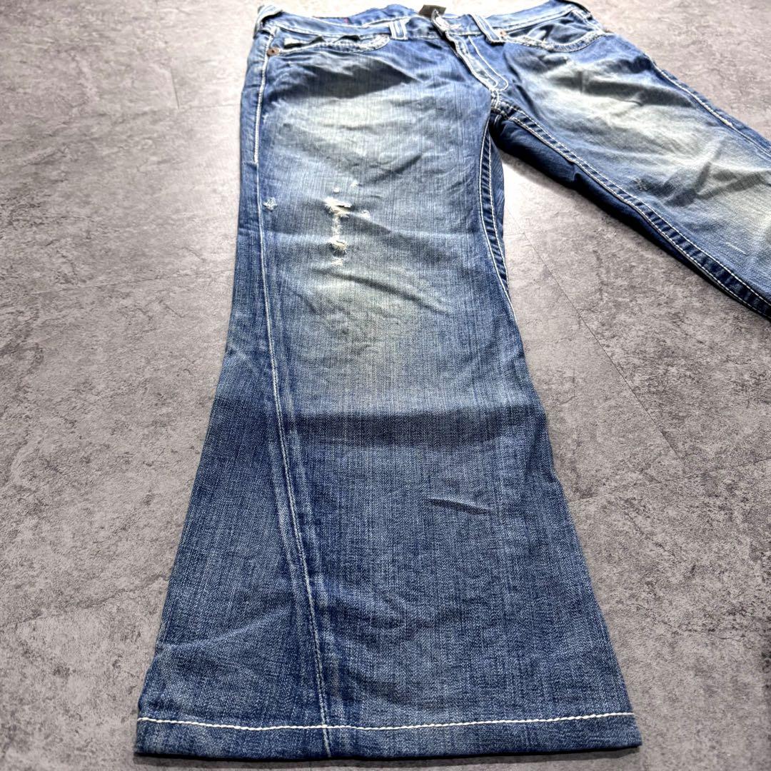 希少 USA TRUE RELIGION FRANKIE BIG T 太ステッチ