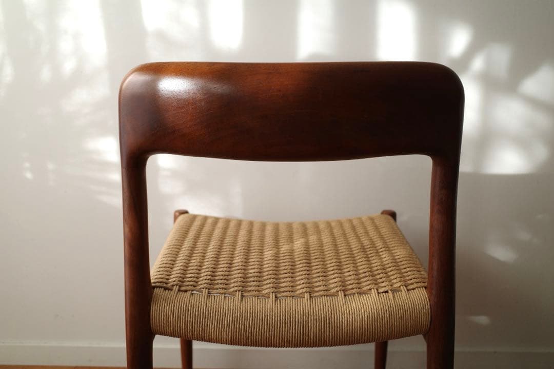 極美品 / ヴィンテージ 【モラー 75】ペーパーコード新品 / yチェア 極美品 / ヴィンテージ 【モラー 75】ペーパーコード新品 / yチェア