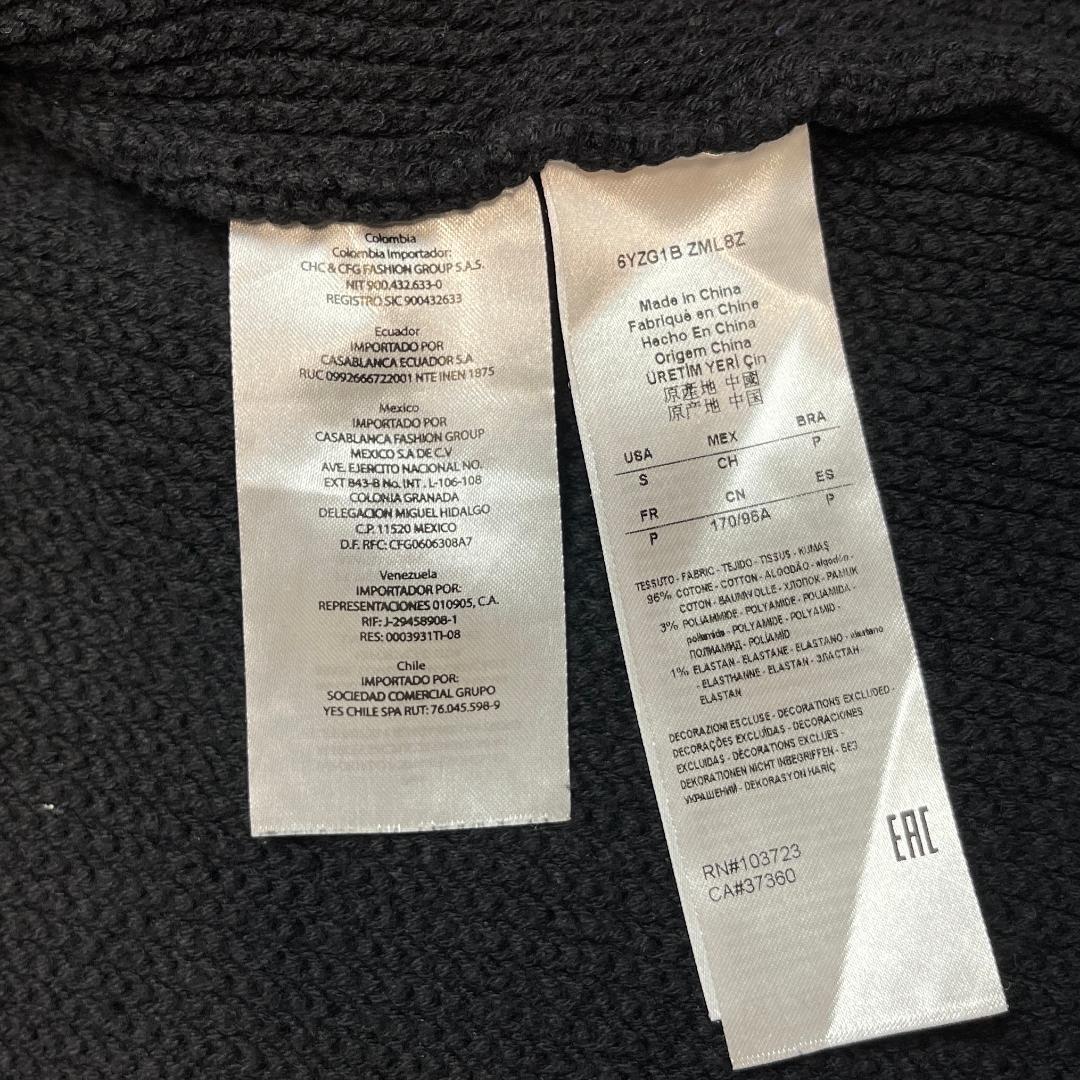 美品 ARMANI EXCHANGE 2330 ニット テーラードジャケット L