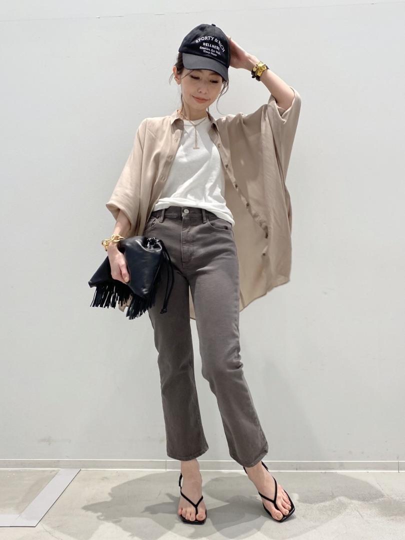 トップス L'Appartement Dolmansleeve Sheer Blouse