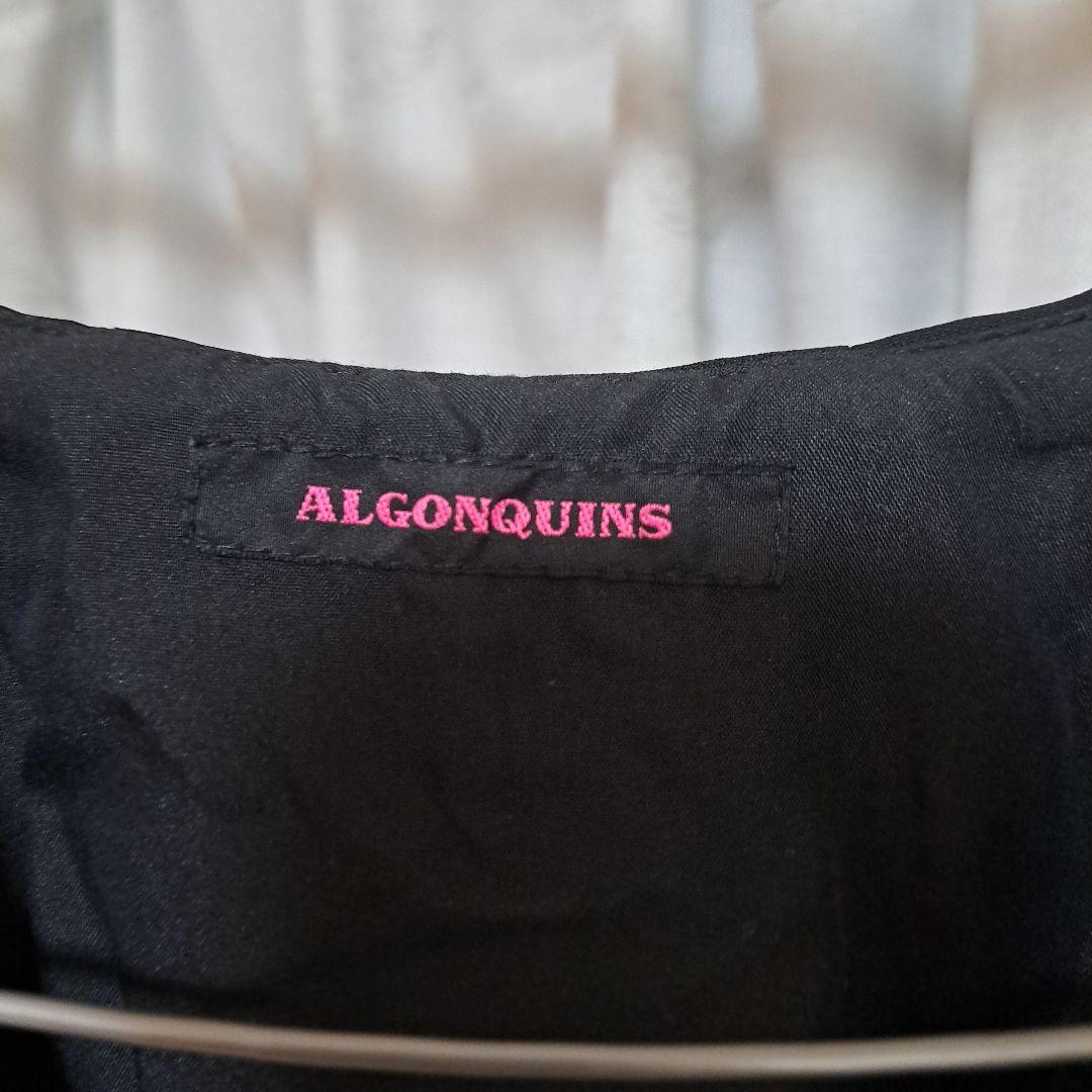 アルゴンキン　ALGONQUINS　ロングベスト　ブラック　フリー