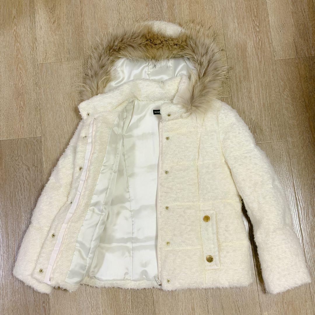 ✨極美品✨ MARY QUANT マリークワント 3way ダウンジャケット 白
