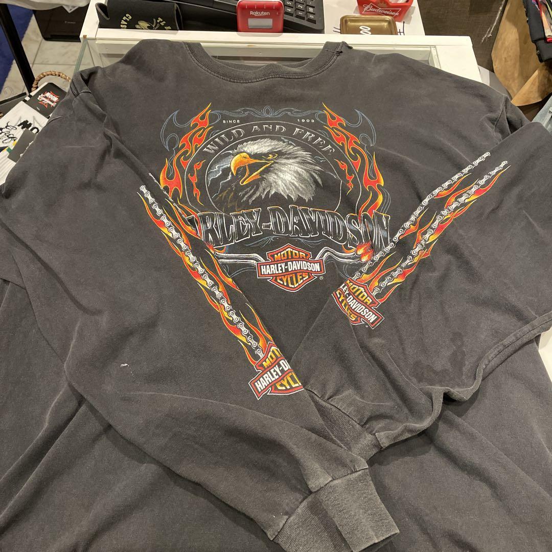 Harley-Davidson フォートマクマリー ロングスリーブTシャツ Harley-Davidson フォートマクマリー ロングスリーブTシャツ