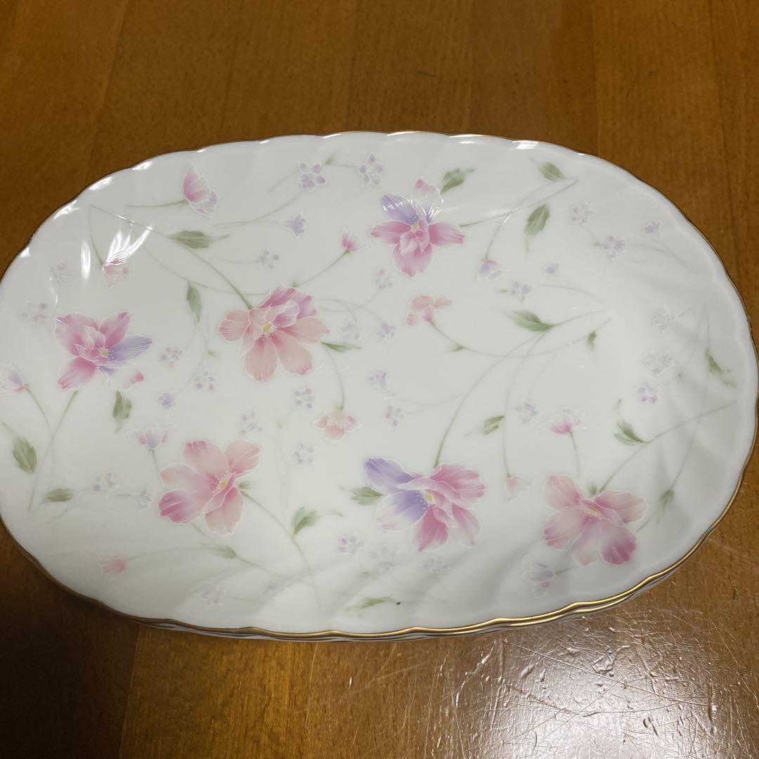 humming maple 花柄のお皿5枚セット