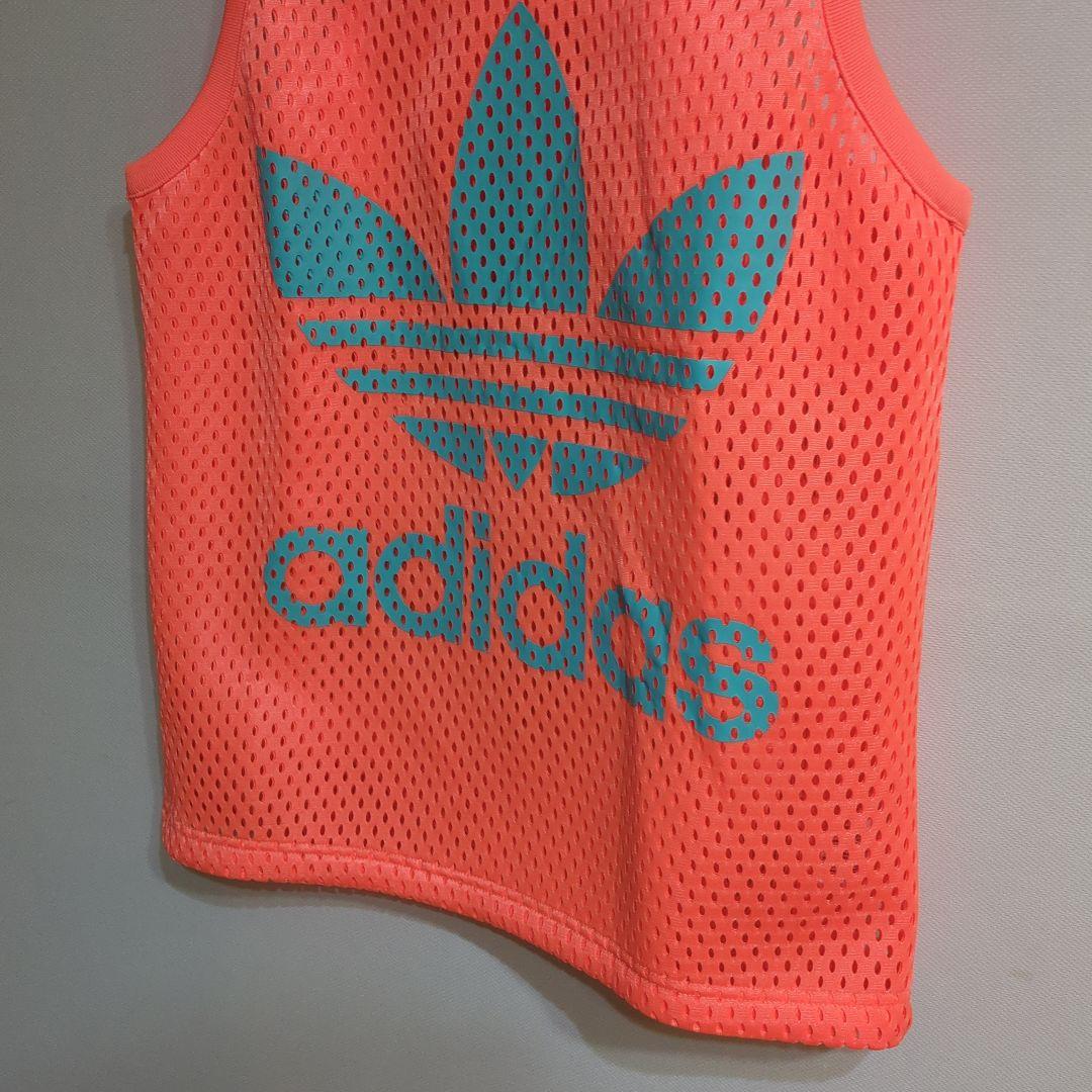 希少　美品　adidas　jeremy scott メッシュタンクトップ　М
