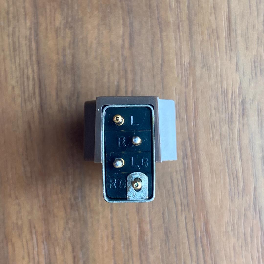 Shure M55E 茶 カモメ カートリッジ 動作確認済み - メルカリ
